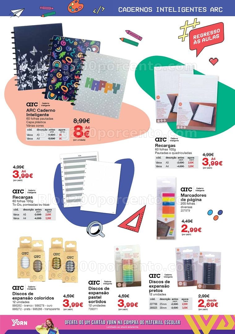 Antevisão Folheto STAPLES Regresso às Aulas Promoções de 17 agosto a 30 setembro